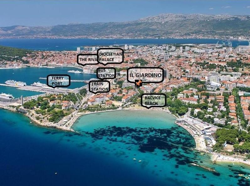 Il Giardino Luxury Rooms&Suites Split Extérieur photo